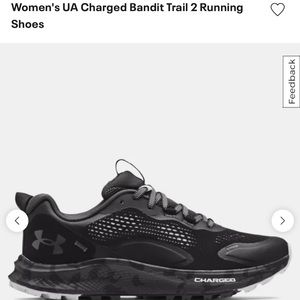 Under Armour women’s charged bandit 2 running shoes 9.5